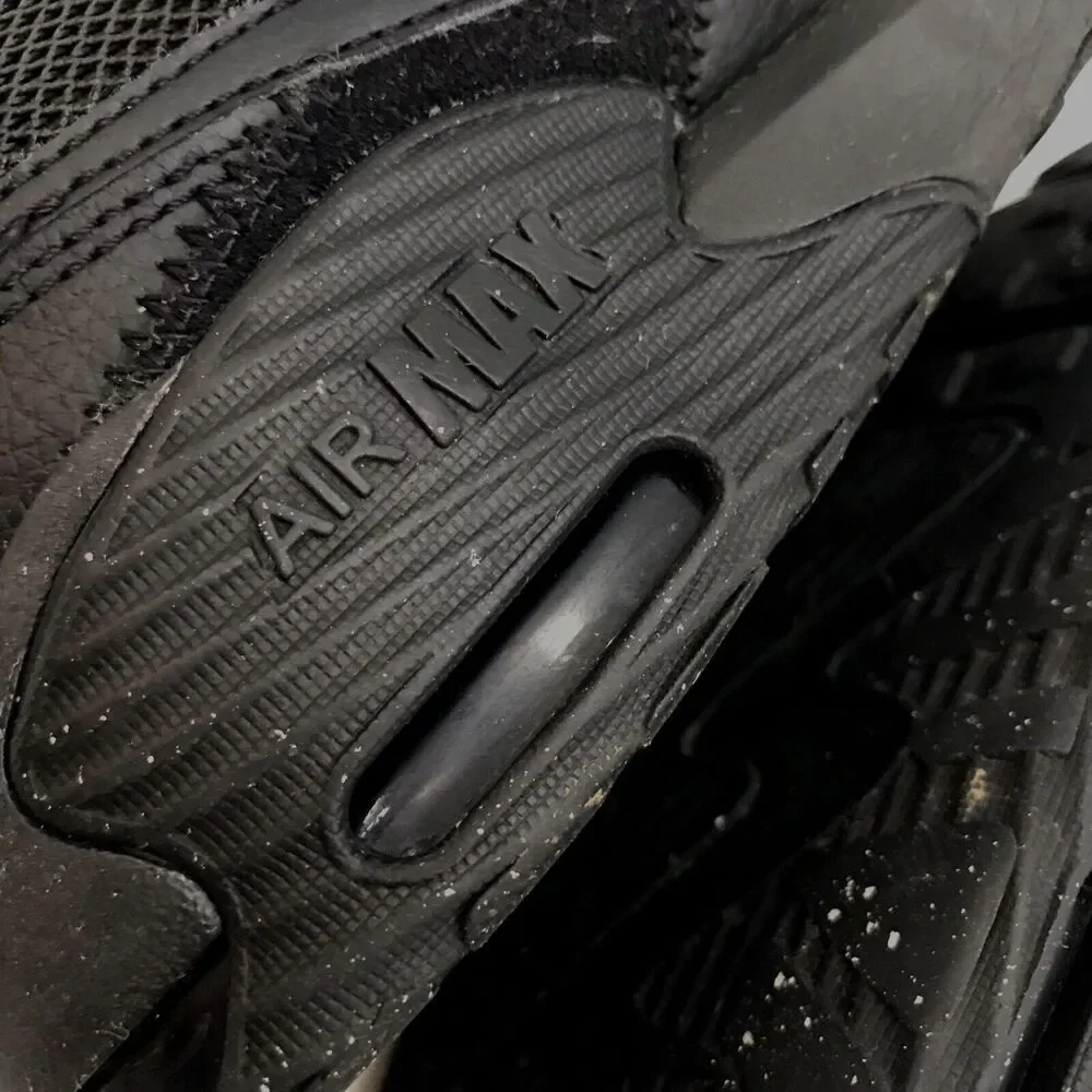 Nike Air Max Excee (PS) Triple Black Boy's 1Y Sneaker CD6892-005 Lace Up Low Top